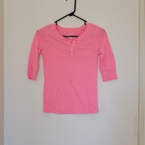 Girls 3/4 sleeve top